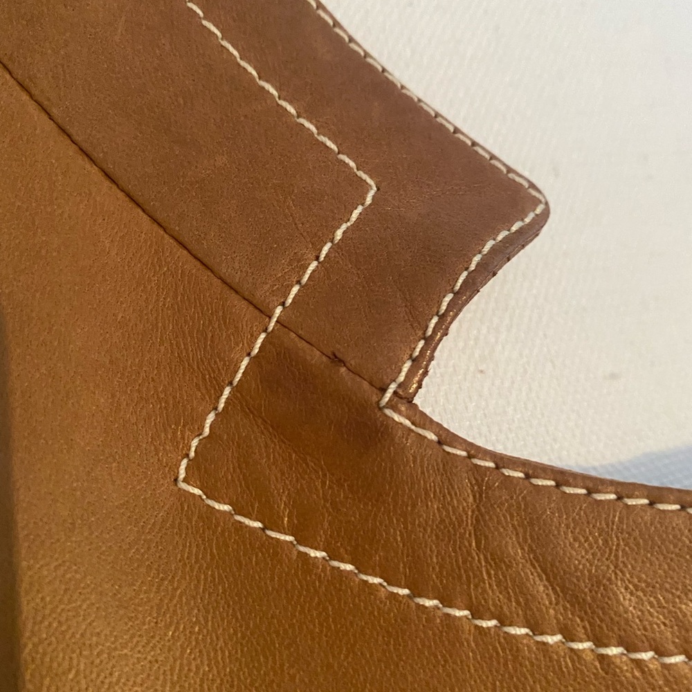 Cesare Fabbri leather Jacket - Size 46 - Picture 12 of 13